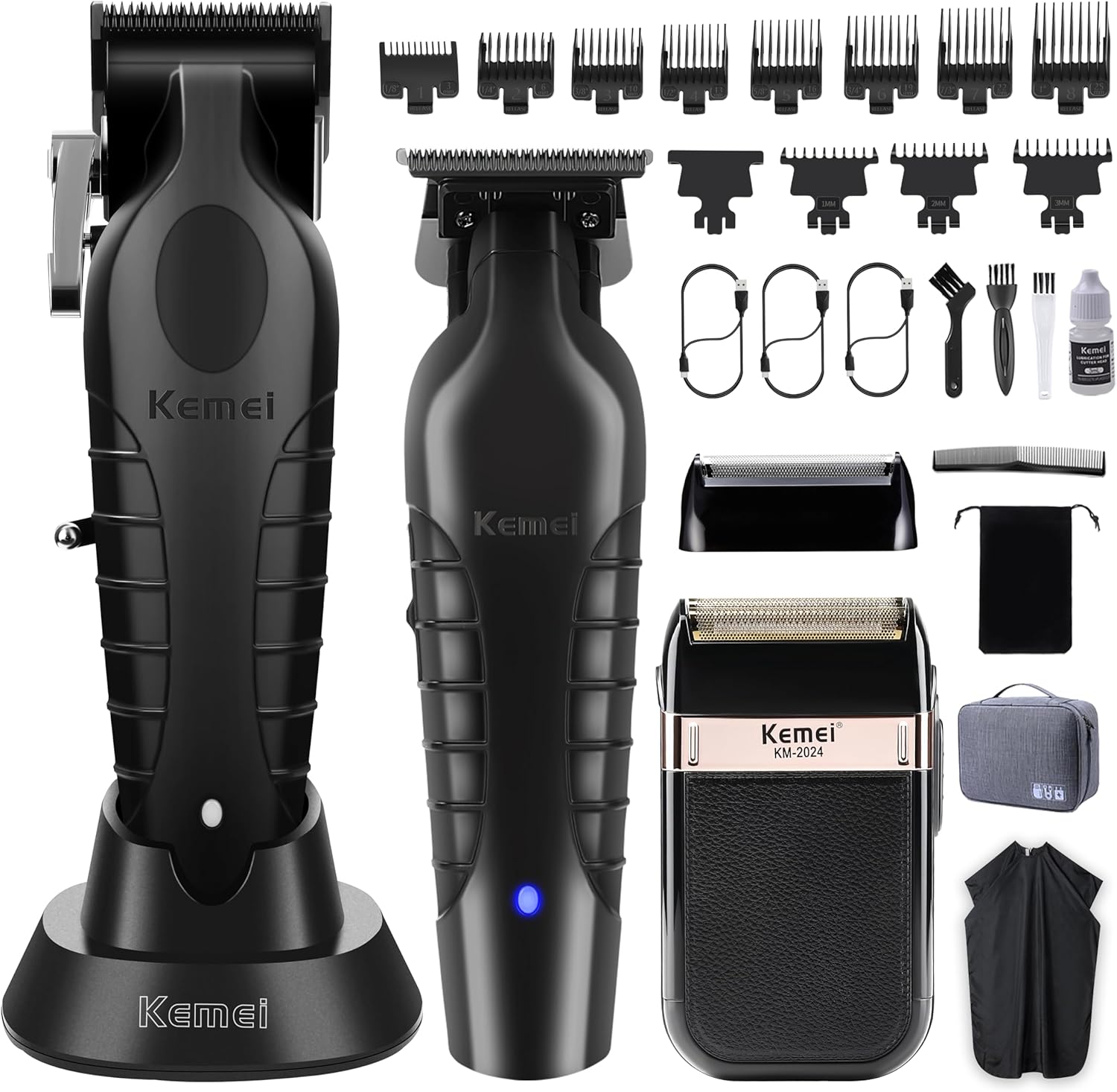 Men'S Grooming Images - Профессиональный набор для стрижки волос, беспроводной