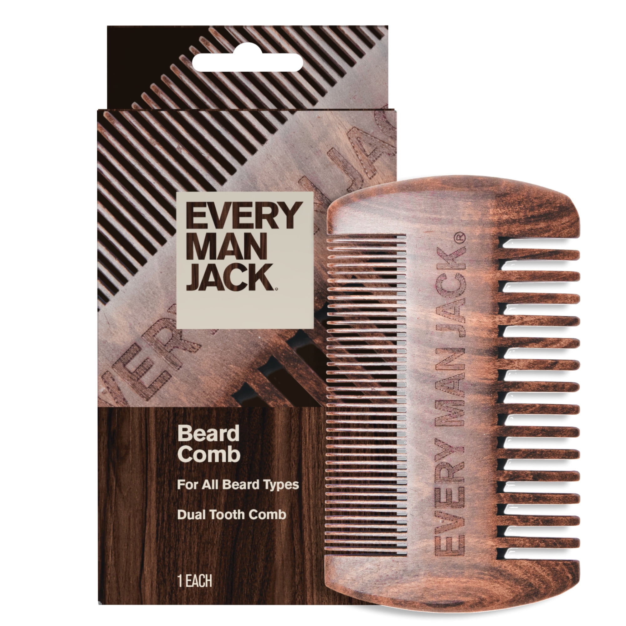 Men'S Grooming Tool - Премиальная расческа для бороды ручной работы