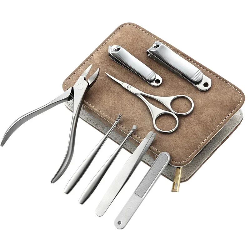 Men'S Grooming Tool - Профессиональный маникюрный набор, 8/12 шт., набор