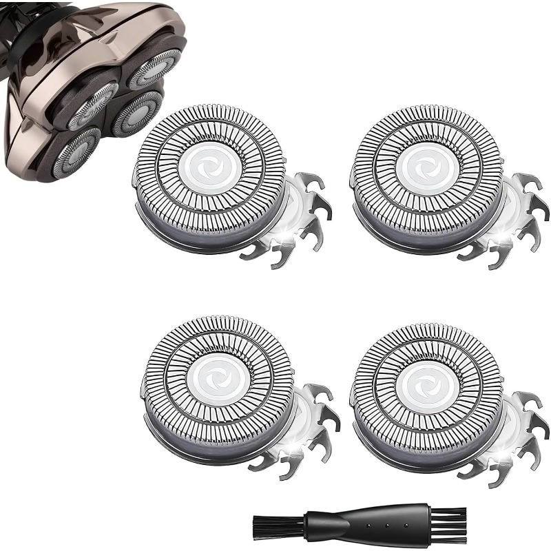 Men'S Grooming Shaver - Сменные насадки для бритвы Skull Shaver,