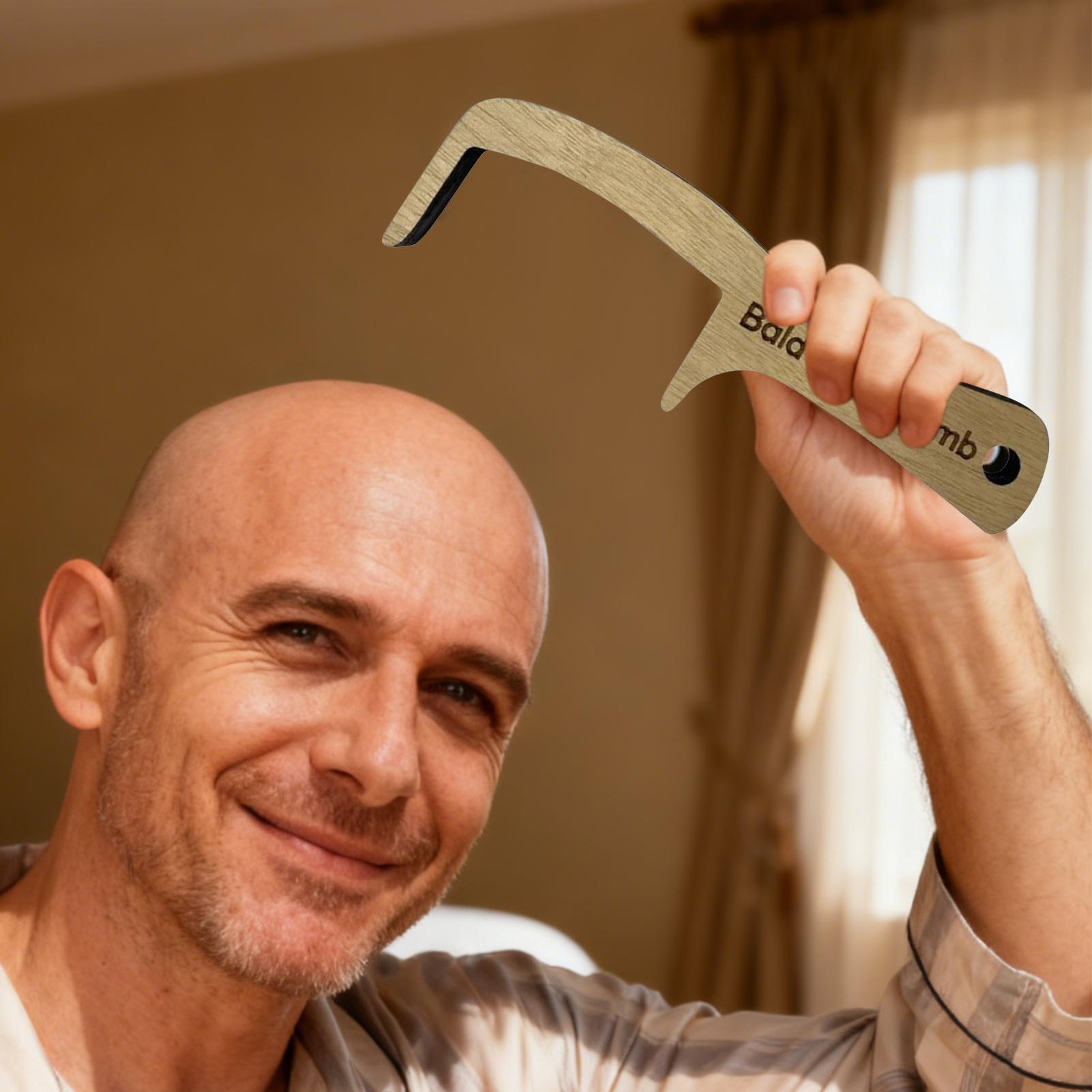 Расческа для лысины, забавные  – обзор и цена Men'S Grooming Tool