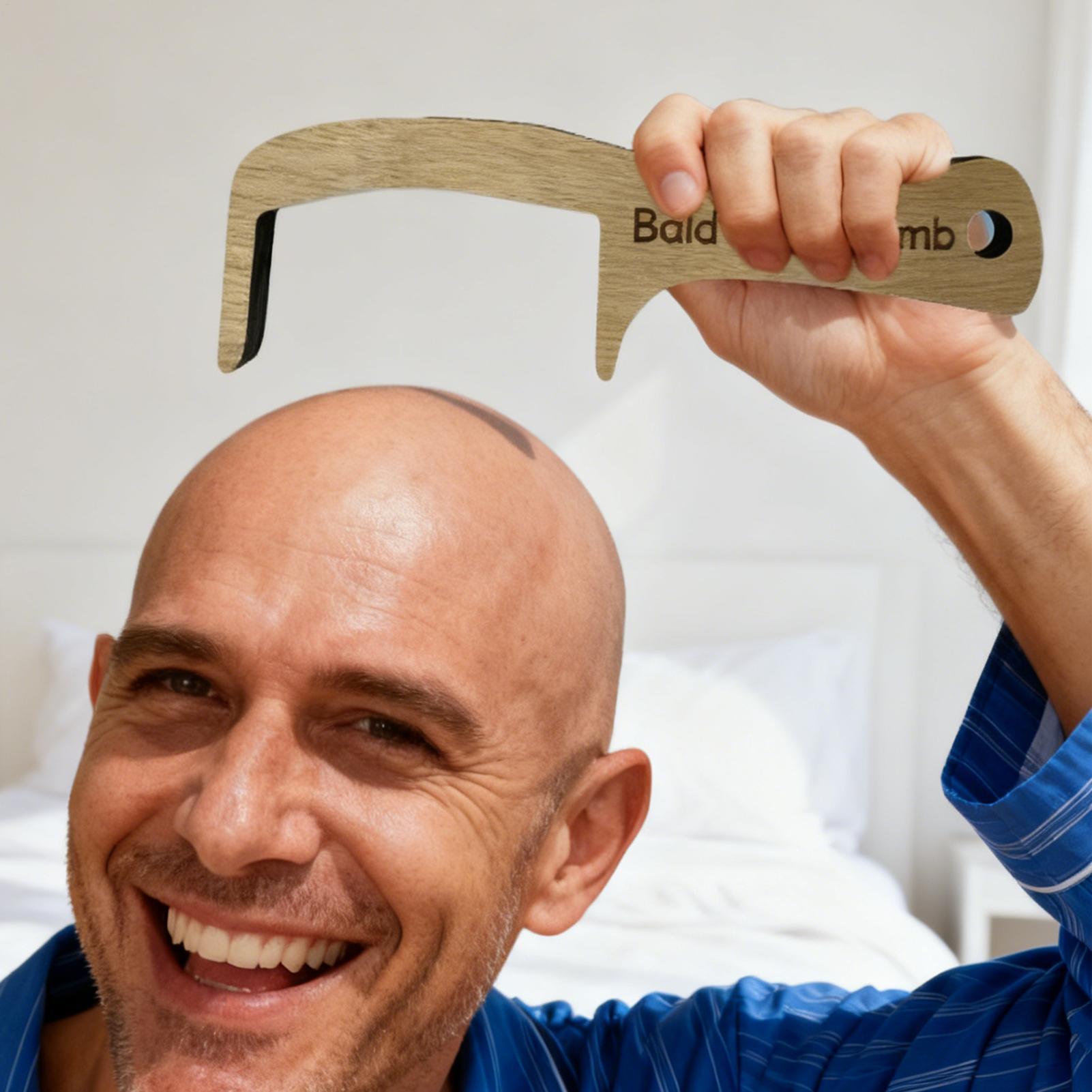 Расческа для лысины, забавные  – обзор и цена Men'S Grooming Tool