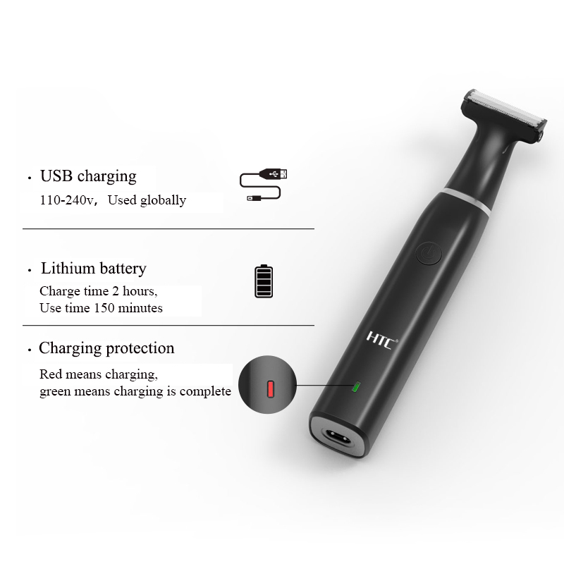 HTC мужской электрический трим – обзор и цена Men'S Grooming Shaver