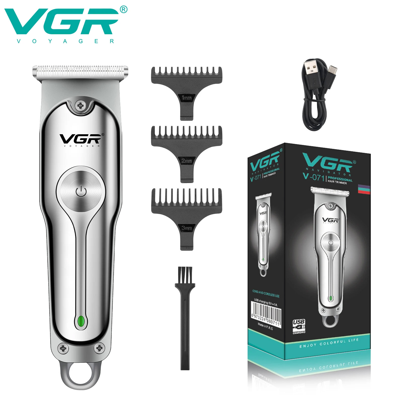 Триммер для волос VGR, професс – обзор и цена Men'S Face Grooming
