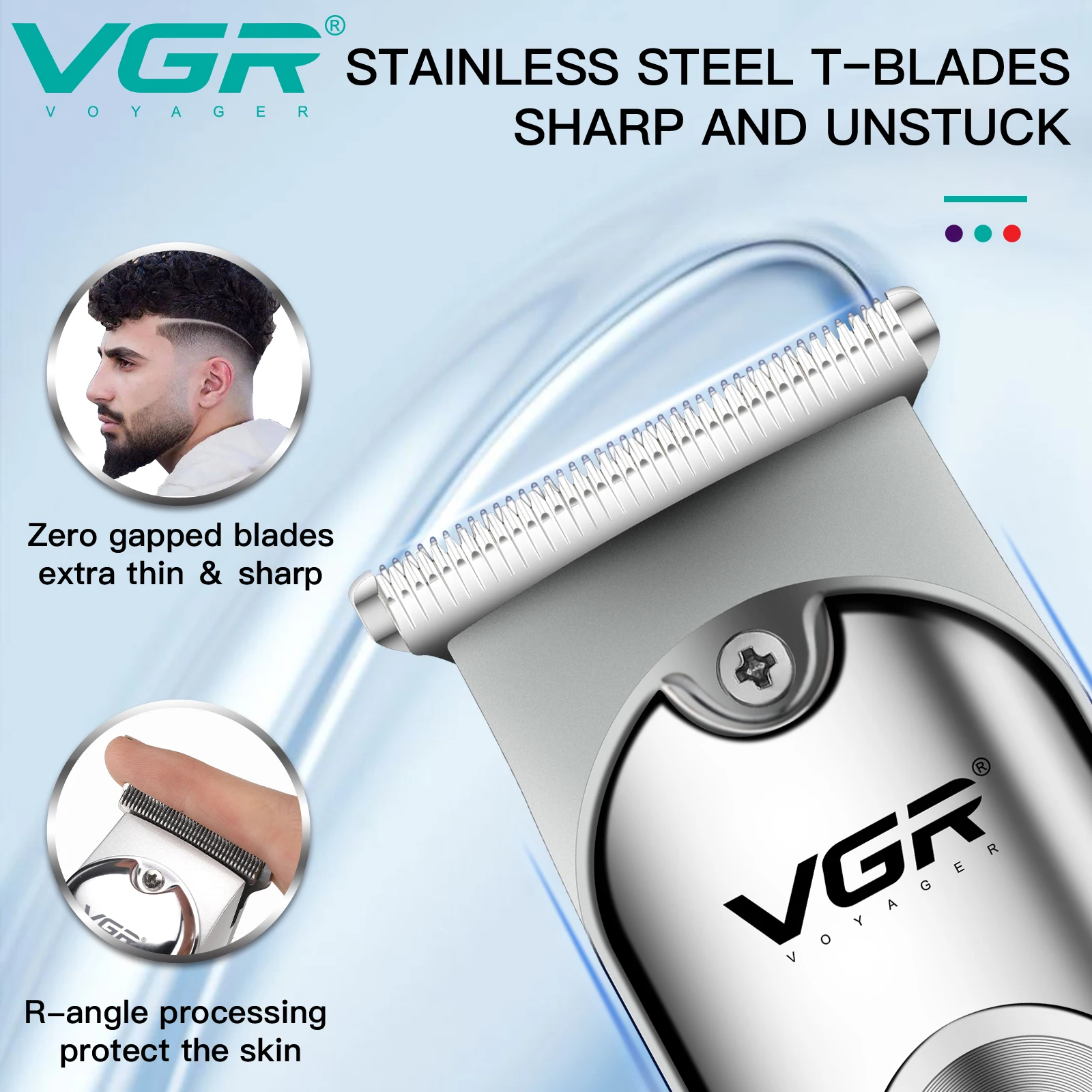 Триммер для волос VGR, професс – обзор и цена Men'S Face Grooming